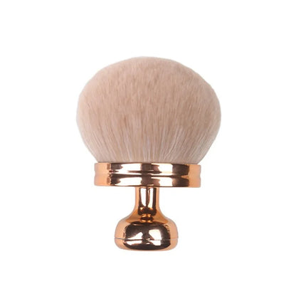 Pinceau Kabuki Tête Champignon – Poudre, Blush & Fond de Teint