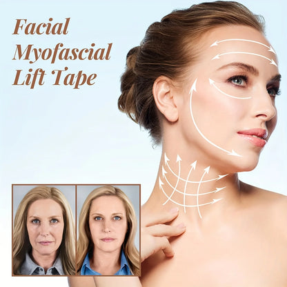 Ruban Myofascial Lift Visage – Réduction Rides & Soutien Musculaire