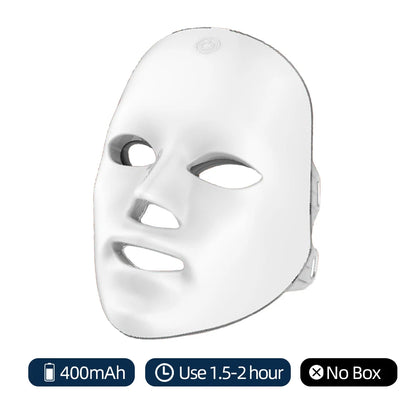 Masque LED Visage 7 Couleurs – Anti-Rides & Éclat Professionnel