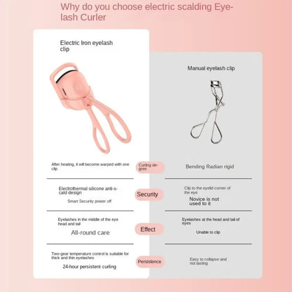 Recourbe-Cils Électrique Chauffant – Courbe 24h Longue Durée