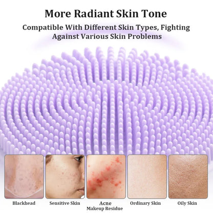 Waterproof Sonic Cleansing Brush – Exfoliation & Deep Pores