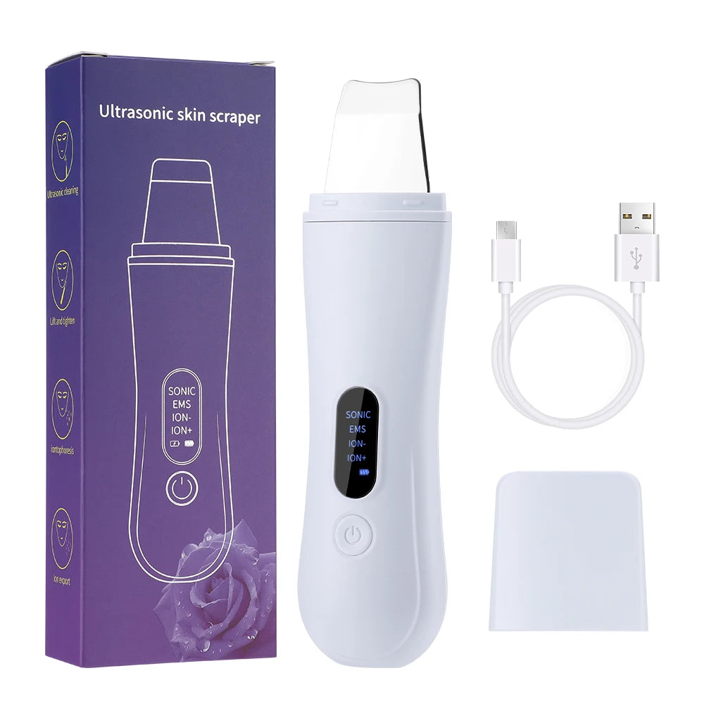 Spatule Ionique Ultrasonique 4 Modes – Lifting & Nettoyage Profond