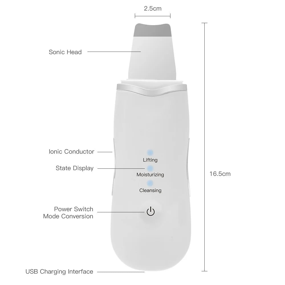 Spatule Vibration Profonde – Nettoyage Pores & Anti-Points Noirs
