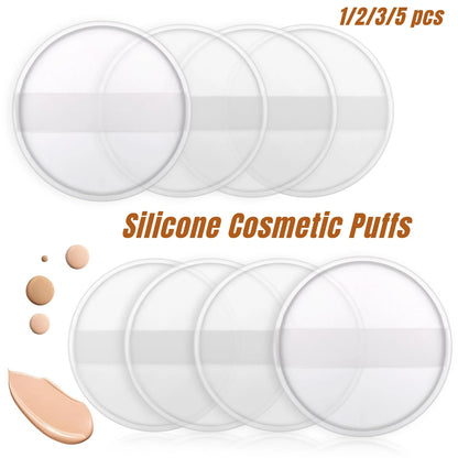 Silicone Puff Sponge for Foundation – BB Cream & Powder (pack)