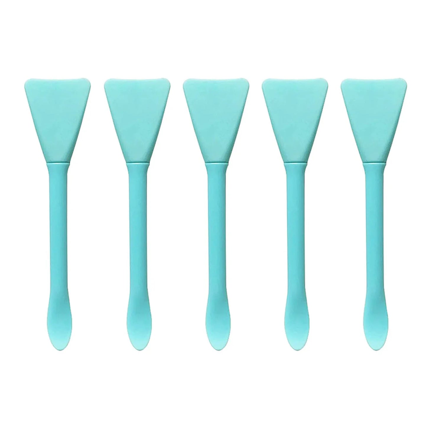 Set of 5 Silicone Spatula Brushes – Mask, Cream & Spa Facial Treatment