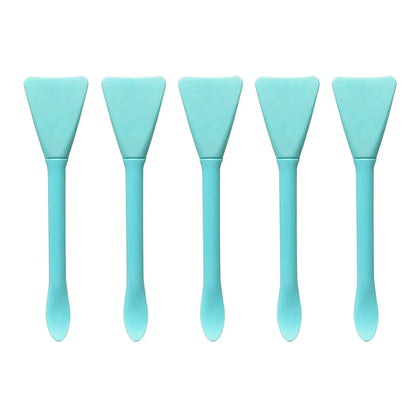 Set of 5 Silicone Spatula Brushes – Mask, Cream & Spa Facial Treatment