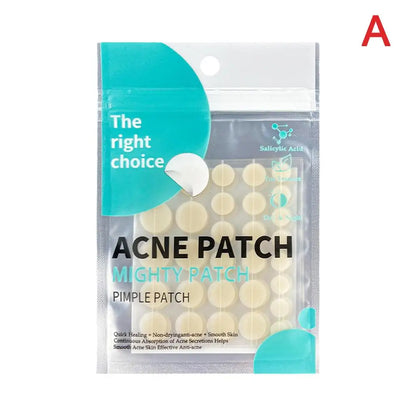 30 Patchs Anti-Acné Hydrocolloïde Salicylique – Invisible & Réparateur