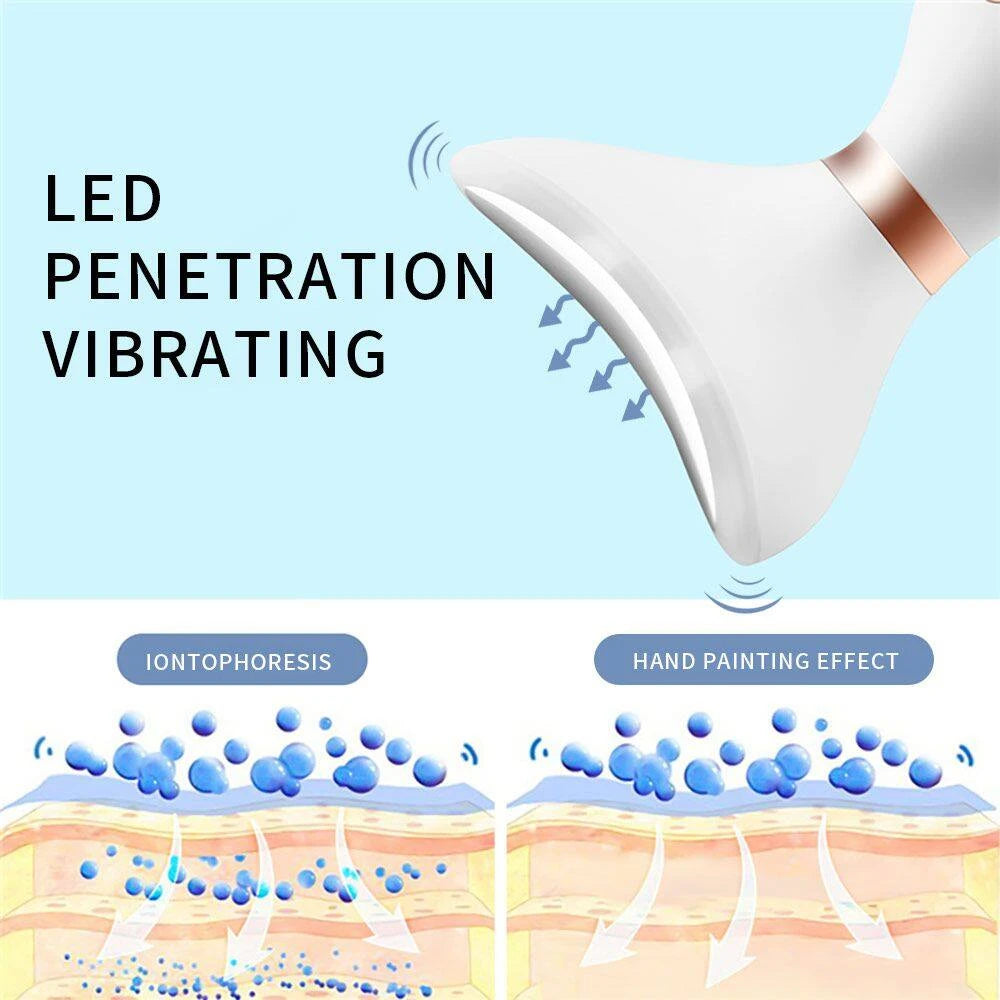 Appareil Lifting Visage, Cou & Yeux – Micro-Courant Anti-Âge