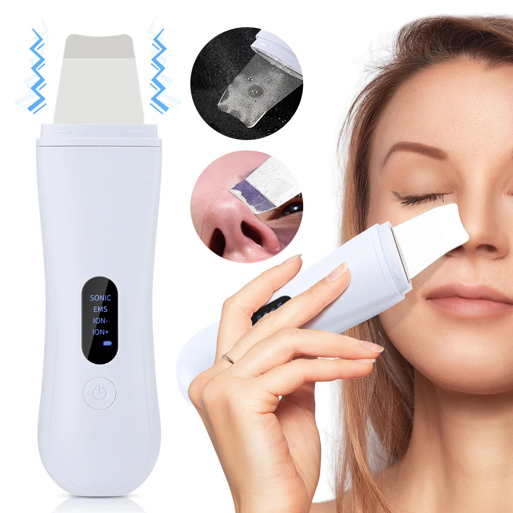 Spatule Ionique Ultrasonique 4 Modes – Lifting & Nettoyage Profond