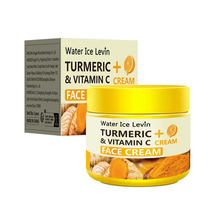 Crème Anti-Âge Curcuma & Vitamine C – Collagène & Hydratation 50g