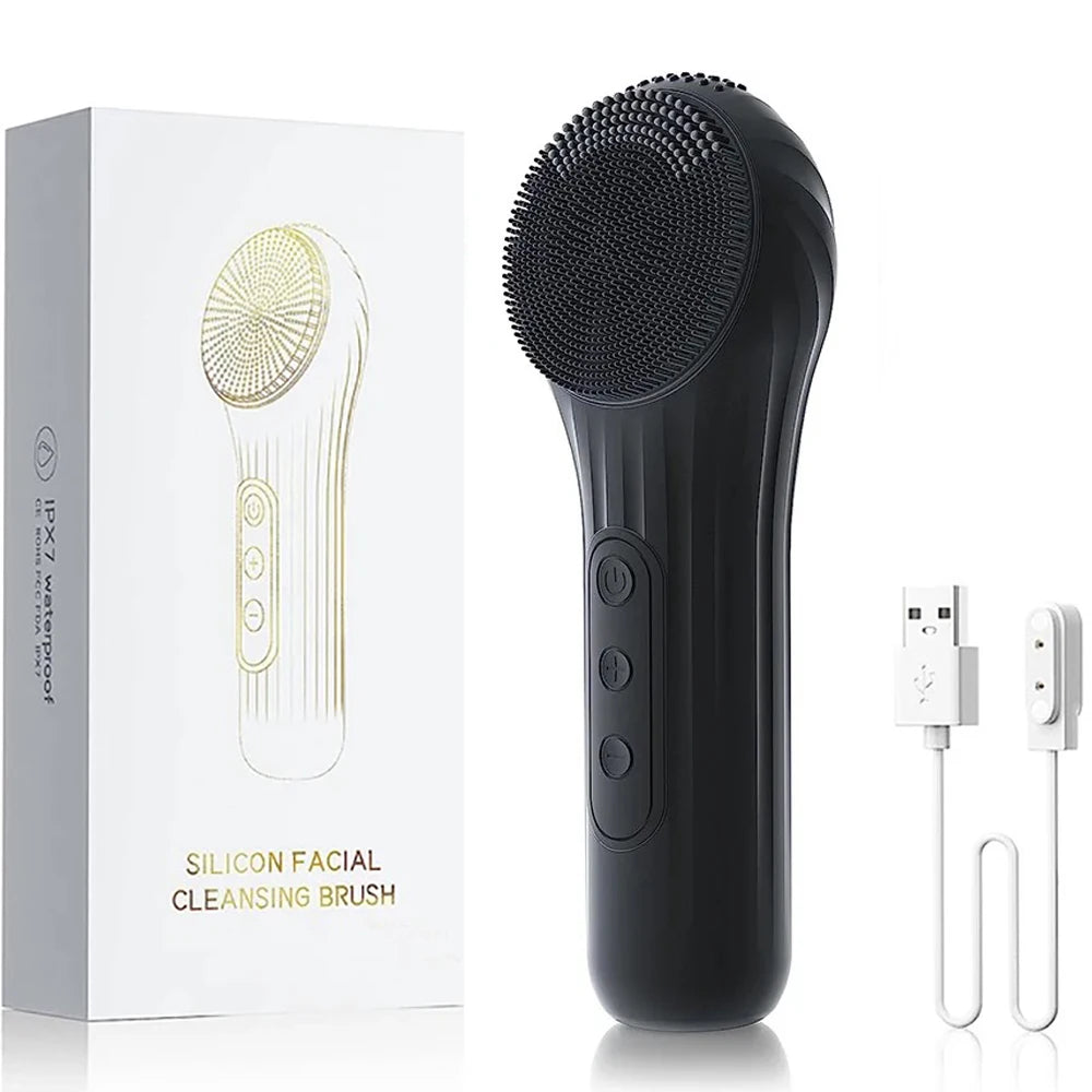 Brosse Nettoyante Sonique — Peau Nette en Profondeur