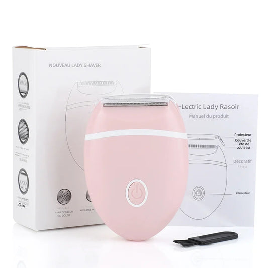 Rasoir Électrique 3-en-1 Femme – Corps, Jambes & Zone Intime