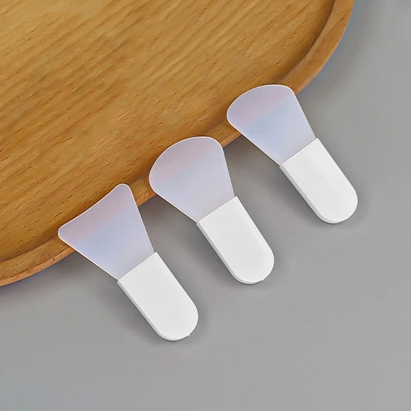 Set 3 Pinceaux Masque Silicone – Soin Visage & Applicateur Crème DIY