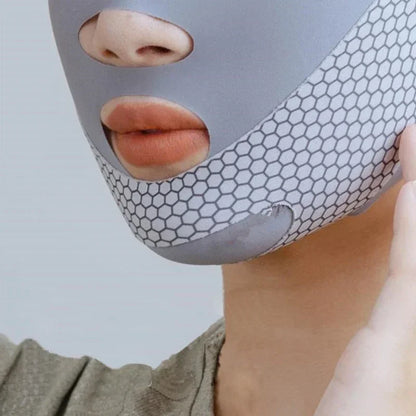 Bandage V-Line Nuit – Lifting Visage & Réduction Double Menton
